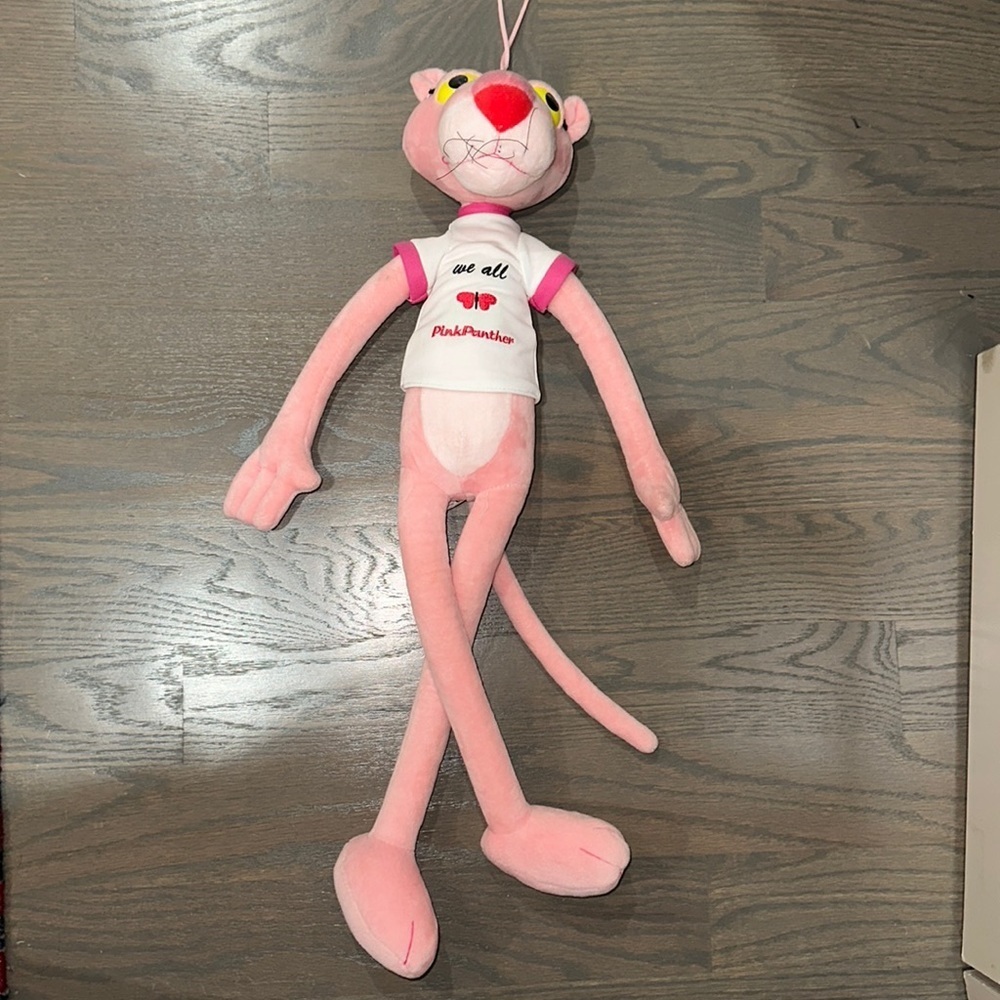 Pink Panther soft toy